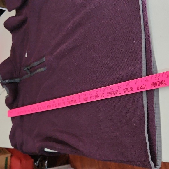 Columbia Sweater Womens Size XL Purple Pull Over - Picture 7 of 9